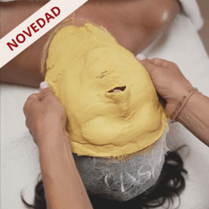 Tratamiento de yesoterapia facial en BYB Belleza en Oviedo
